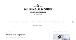 Desktop Screenshot of milkingalmonds.com